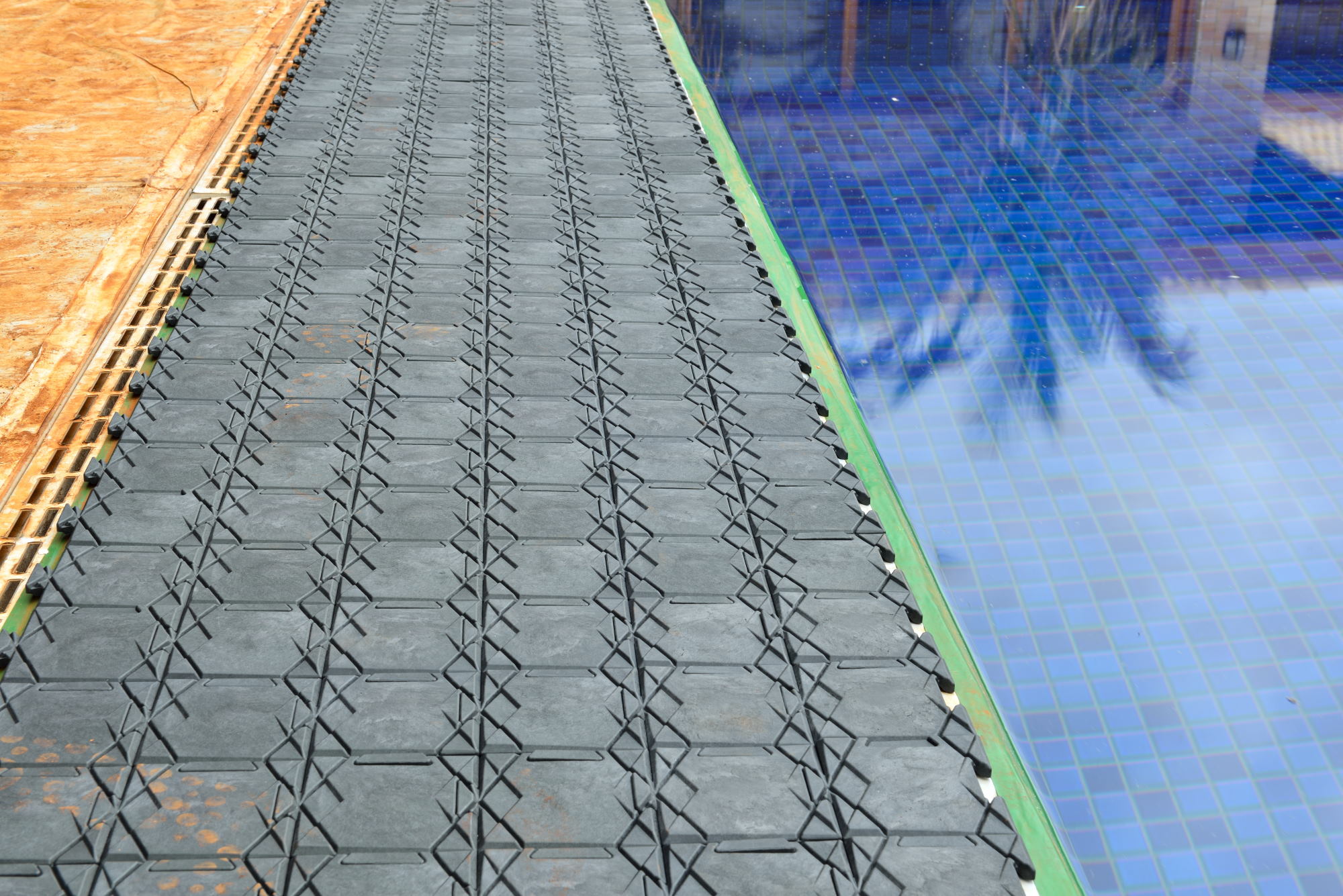 Área de piscina